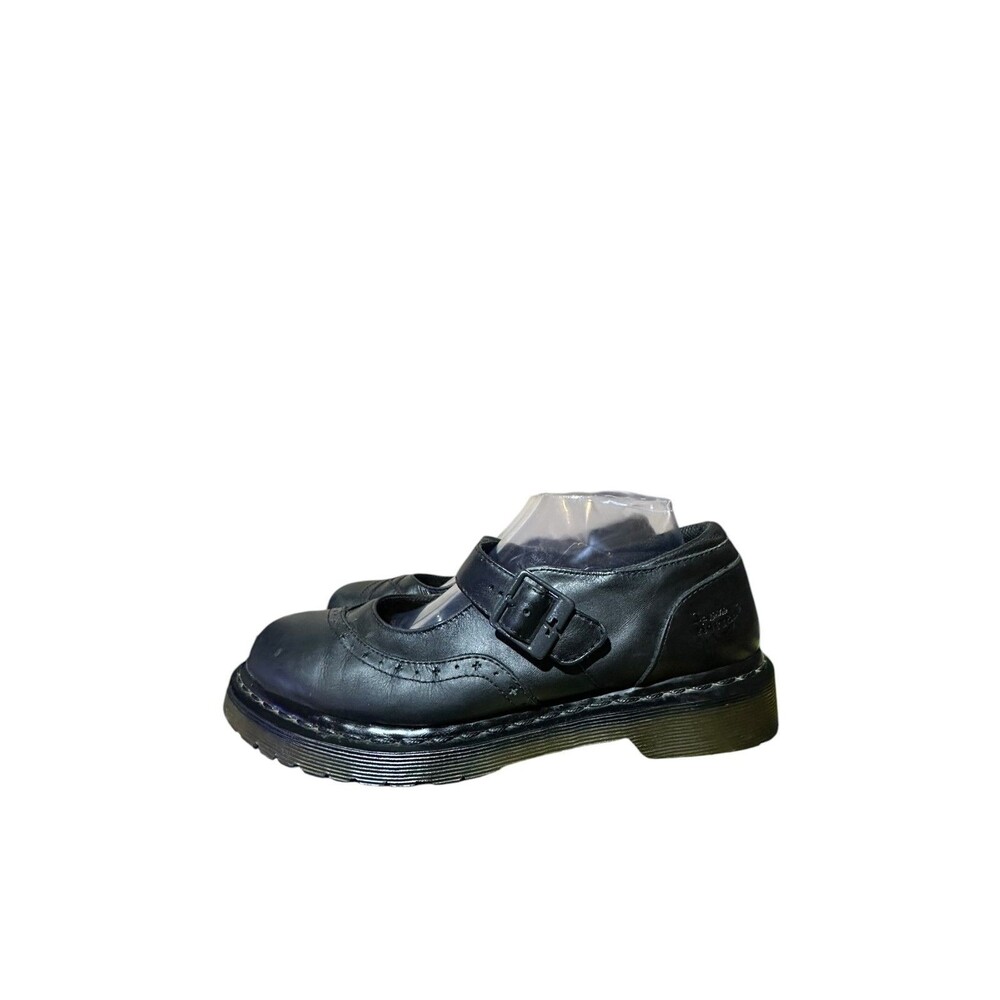 VTG Dr. Martens Women’s Leather Platform Mary Jane Black US 10 EU 42 Goth Punk
